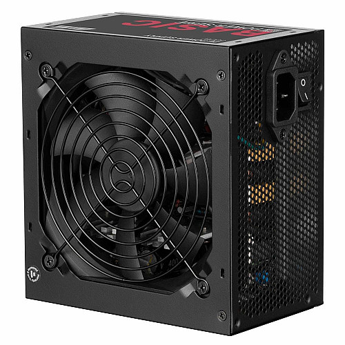 Блок живлення 2E Basic Power  (500W), >80%, 120мм, 1xMB 24pin(20+4), 1xCPU 8pin(4+4), 3xMolex, 4xSATA, 2xPCIe 8pin(6+2)