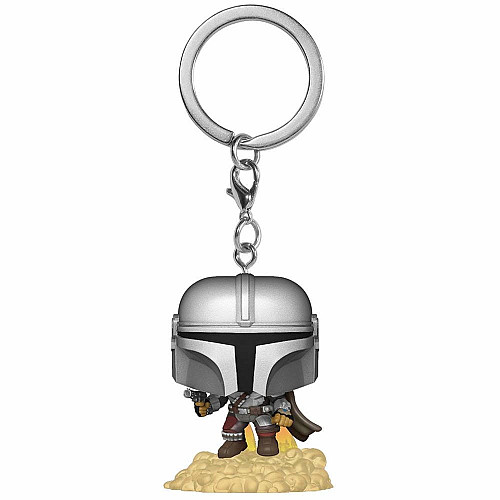 Брелок Funko POP: Mandalorian - Mandalorian w/ booster