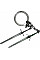 Брелок GoodLoot The Witcher 3 Geralt Two Swords