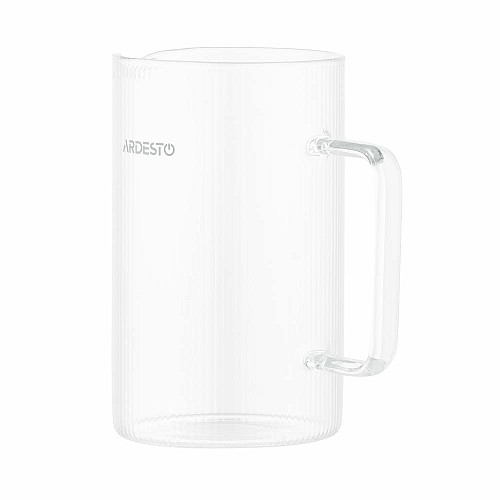 Френч-пресс ARDESTO Midori, 800мл, боросиликатное стекло, бамбук, прозрачный