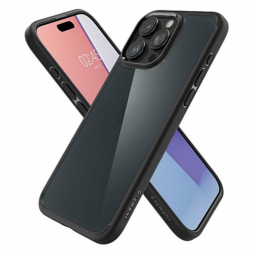 Чехол Spigen для iPhone 15 Pro Max, Ultra Hybrid, Frost Black
