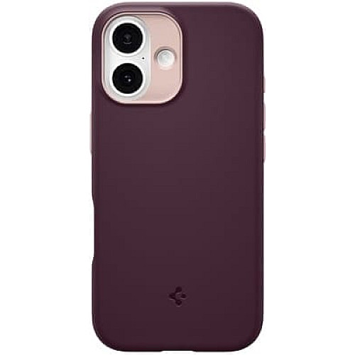 Чехол Spigen для iPhone 17, Nano Pop MagFit, Burgundy Bean