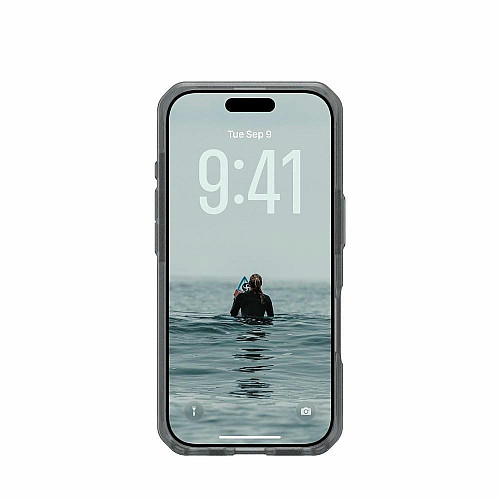 Чохол UAG для iPhone 17, Dot MagSafe, Ash