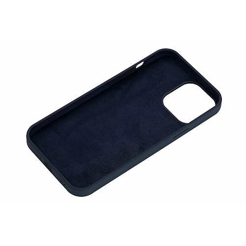 Чохол 2Е Basic для iPhone 14 Pro Max, Liquid Silicone, синій темний