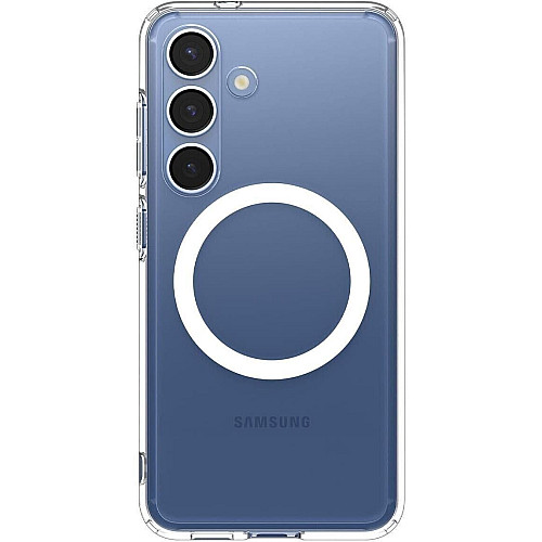 Чохол Spigen для Samsung Galaxy S25+, Ultra Hybrid MagFit, Clear White