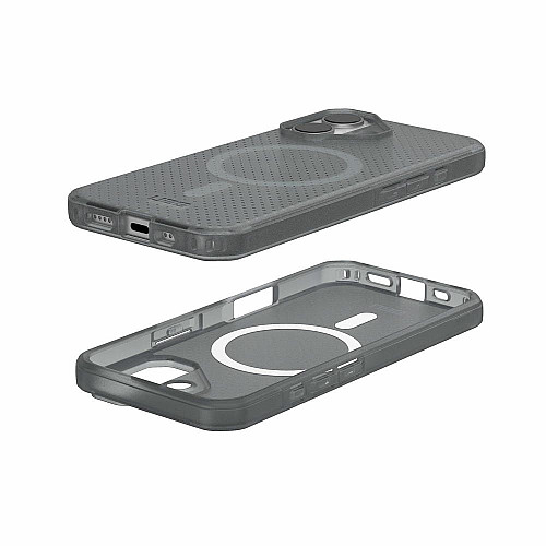 Чохол UAG для iPhone 17, Dot MagSafe, Ash