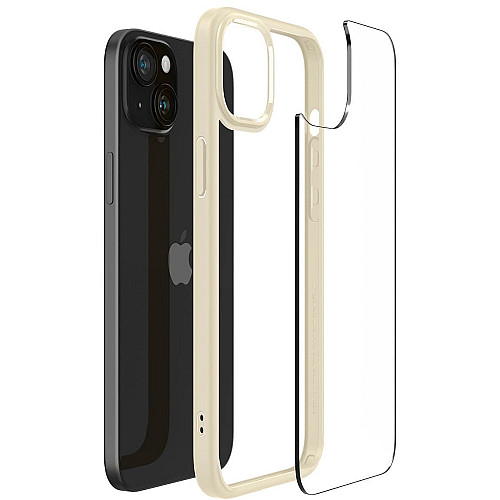 Чехол Spigen для iPhone 15, Ultra Hybrid, Mute Beige