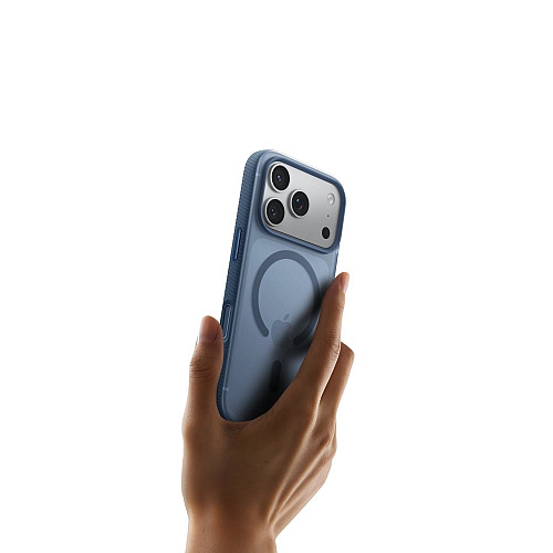 Чехол Belkin для iPhone 17 Pro, Magnetic Protective Grip, Navy