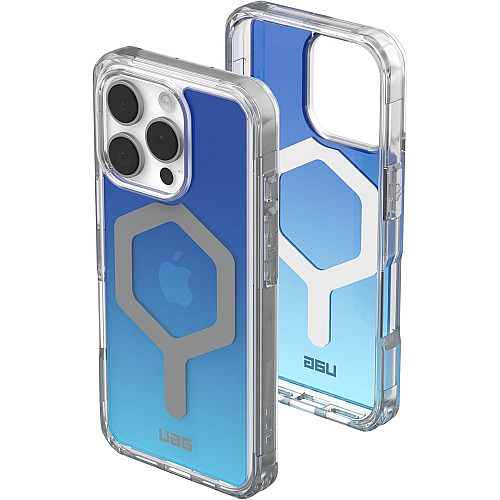 Чехол UAG для iPhone 16 Pro, Plyo Magsafe LE, Blue Ombre