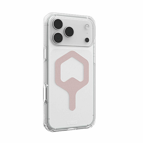 Чохол UAG для iPhone 17 Pro Max, Plyo MagSafe, Ice/Rose Gold