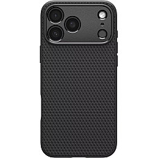 Чохол Spigen для iPhone 17 Pro Max, Liquid Air, Matte Black