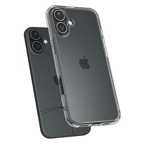 Чохол Spigen для iPhone 16, Ultra Hybrid, Crystal Clear