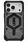 Чохол UAG для iPhone 17 Pro, Pathfinder Clear MagSafe, Ash/Black