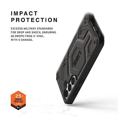 Чохол UAG для Samsung Galaxy S26, Monarch Pro with Magnet, Carbon Fiber