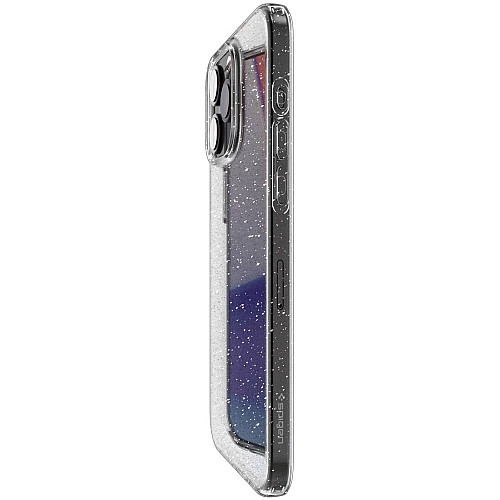 Чехол Spigen для iPhone 15 Pro, Liquid Crystal Glitter, Crystal Quartz