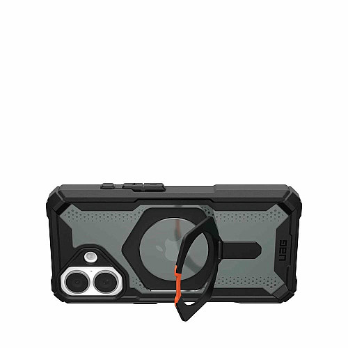 Чохол UAG для iPhone 16, Plasma XTE MagSafe, Black/Orange