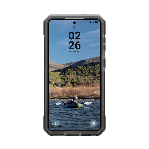 Чохол UAG для Samsung Galaxy S26+, Trooper with Magnet, Clear/Ash