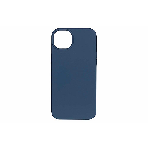 Чехол 2Е Basic для iPhone 14 Max, Liquid Silicone, синий светлый