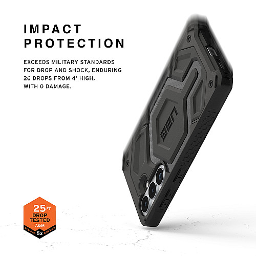 Чохол UAG для Samsung Galaxy S26+, Monarch Pro with Magnet, Carbon Fiber