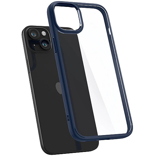Чохол Spigen для iPhone 15, Ultra Hybrid, Navy Blue