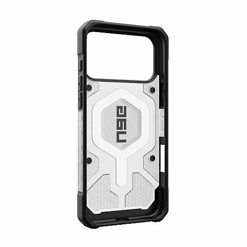 Чехол UAG для iPhone 17 Pro Max, Pathfinder Clear MagSafe, Ice/Silver