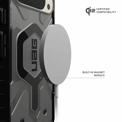 Чохол UAG для Google Pixel 10 Pro XL, Pathfinder Clear MagSafe, Ash