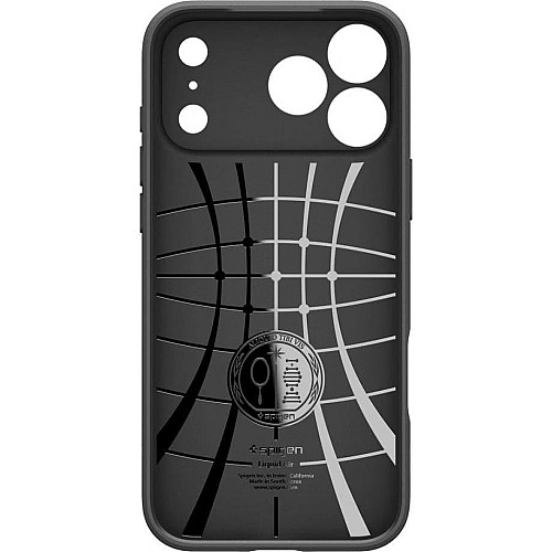 Чохол Spigen для iPhone 17 Pro, Liquid Air, Matte Black