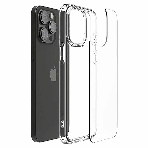 Чохол Spigen для iPhone 15 Pro Max, Ultra Hybrid, Crystal Clear