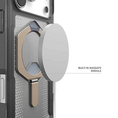 Чохол UAG для iPhone 17 Pro Max, Plasma XTE MagSafe, Ash/Titanium
