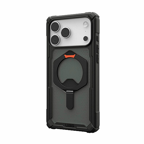 Чехол UAG для iPhone 17 Pro Max, Plasma XTE MagSafe, Black/Pop Orange
