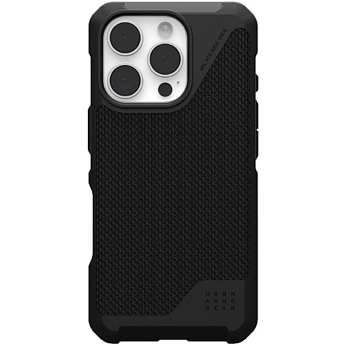 Чохол UAG для iPhone 16 Pro, Metropolis LT Magsafe, Kevlar Black