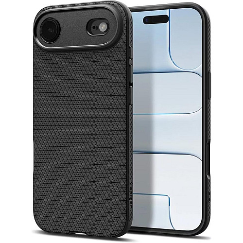 Чехол Spigen для iPhone 17 Air, Liquid Air, Matte Black