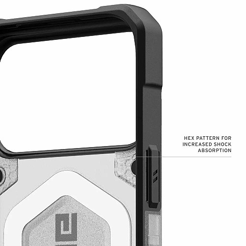 Чехол UAG для iPhone 17 Pro Max, Pathfinder Clear MagSafe, Ice/Silver