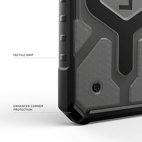 Чохол UAG для Google Pixel 10 Pro, Pathfinder Clear MagSafe, Ash