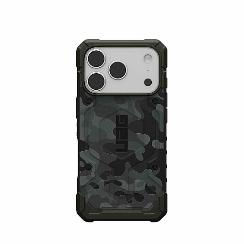 Чохол UAG для iPhone 17 Pro, Pathfinder MagSafe SE, Midnight Camo