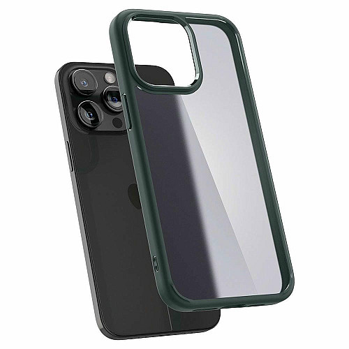 Чохол Spigen для iPhone 15 Pro Max, Ultra Hybrid, Frost Green