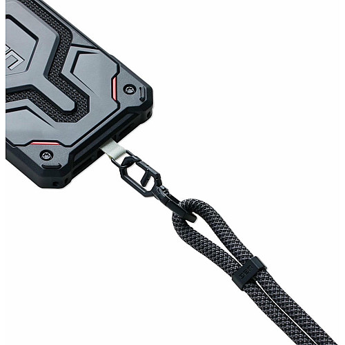 Ремінець через плече UAG для смартфона Civilian(7мм), Graphite/Black