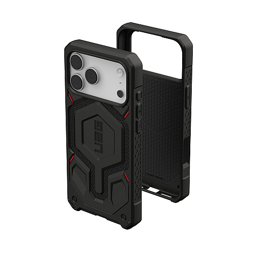 Чохол UAG для iPhone 17 Pro Max, Monarch Pro MagSafe, Kevlar Black