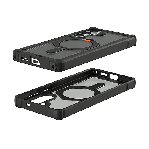 Чохол UAG для Samsung Galaxy S26+, Plasma XTE with Magnet, Black/Orange