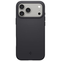 Чехол Spigen для iPhone 17 Pro, Silicone Fit MagFit, Black