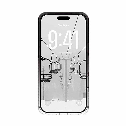 Чехол UAG для iPhone 17 Pro Max, Plyo MagSafe, Black/Clear Ombre