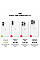 Чохол UAG для iPhone 16, Plasma XTE MagSafe, Black/Orange