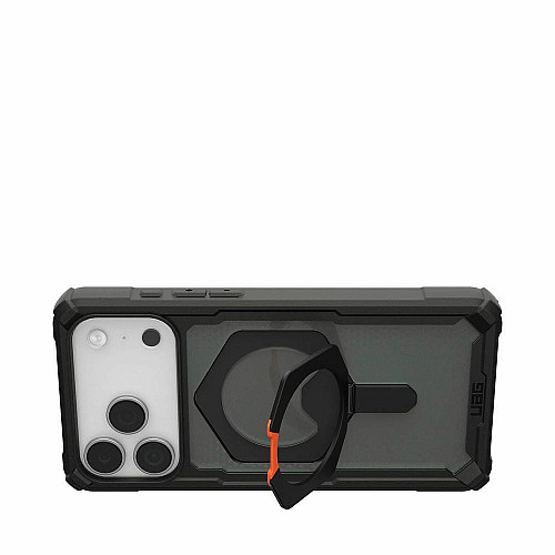 Чехол UAG для iPhone 17 Pro Max, Plasma XTE MagSafe, Black/Pop Orange