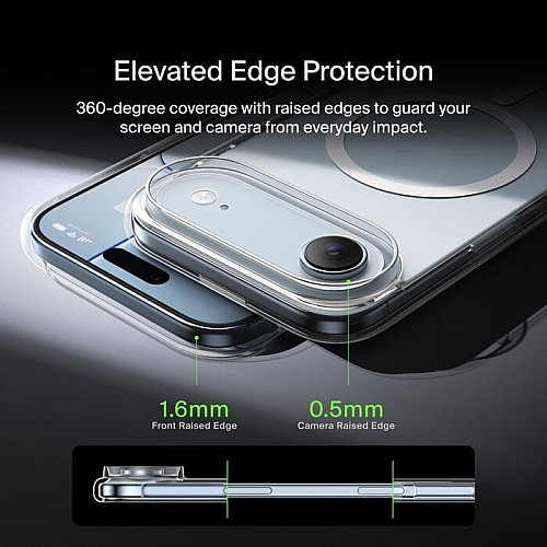 Чехол Belkin для iPhone Air, Magnetic Protective Clear