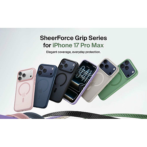 Чехол Belkin для iPhone 17 Pro Max, Magnetic Protective Grip, Sage
