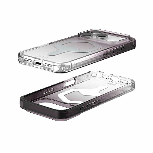 Чохол UAG для iPhone 17 Pro, Plyo MagSafe, Black/Clear Ombre