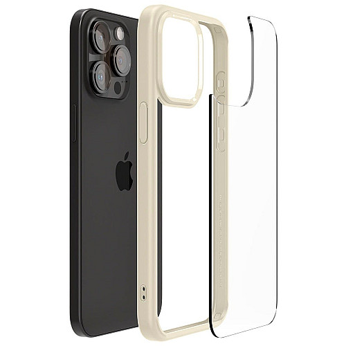 Чохол Spigen для iPhone 15 Pro Max, Ultra Hybrid, Mute Beige