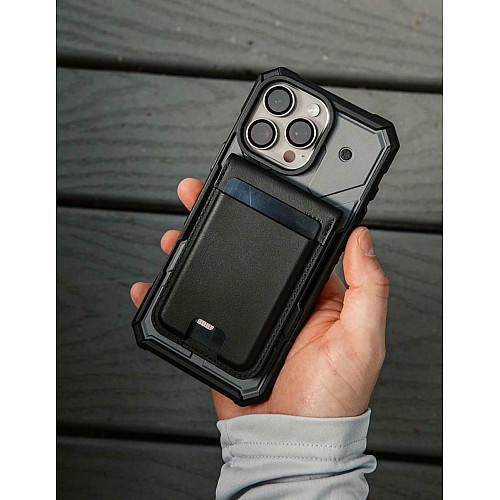 Чехол UAG для карт магнитный с подставкой, Metropolis Wallet PU, Black