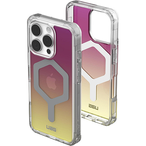 Чохол UAG для iPhone 16 Pro, Plyo Magsafe LE, Maroon/Yellow Ombre