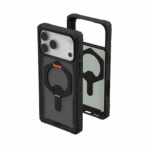 Чехол UAG для iPhone 17 Pro Max, Plasma XTE MagSafe, Black/Pop Orange